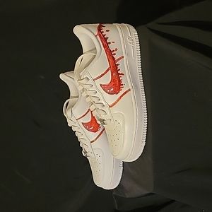 Nike custom blood drip